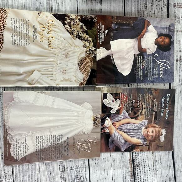 Vintage Sew Beautiful Martha Pullen 4 pc Magazine Bundle Heirloom Sewing 2000 - Picture 8 of 8